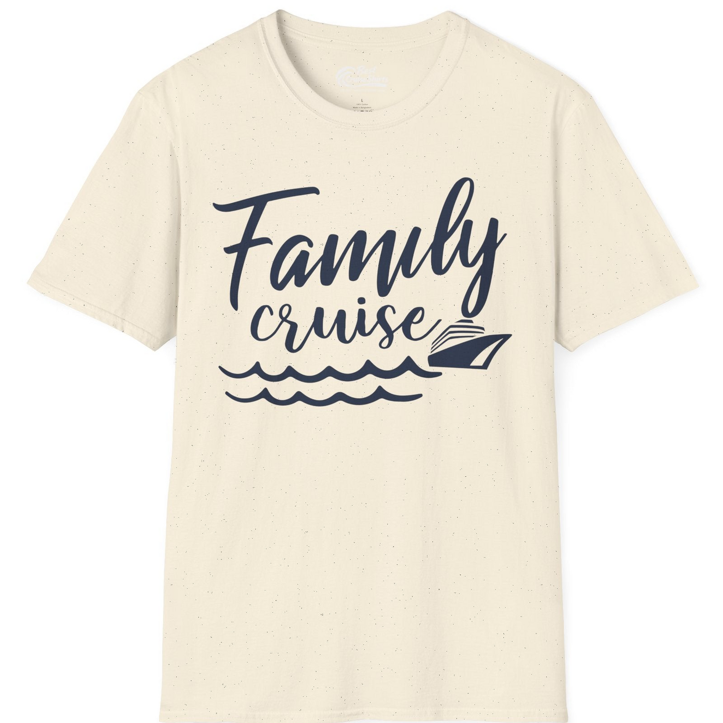 Family Cruise Shirt T-Shirt – Natural – Best Cruise Shirts