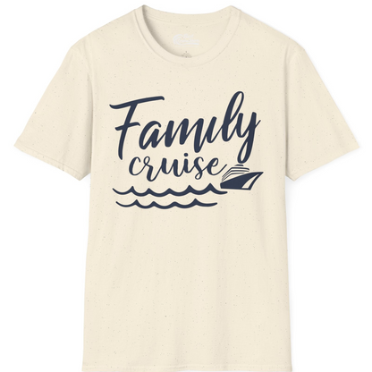 Family Cruise Shirt T-Shirt – Natural – Best Cruise Shirts