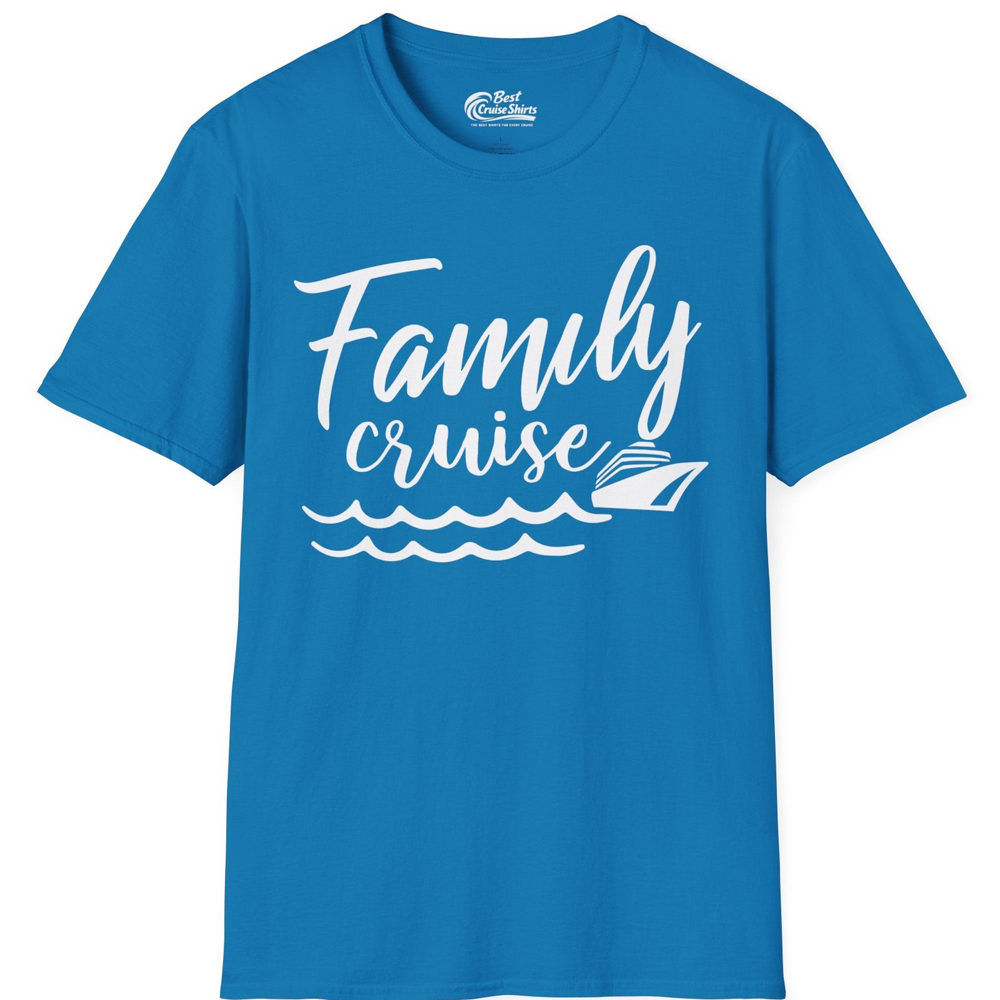 Family Cruise Shirt T-Shirt – Sapphire – Best Cruise Shirts