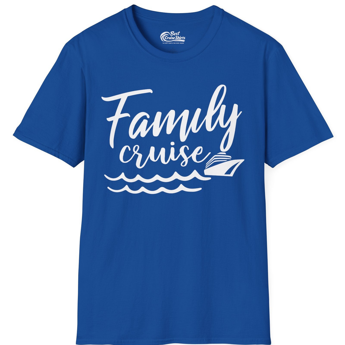Family Cruise Shirt T-Shirt – Royal – Best Cruise Shirts