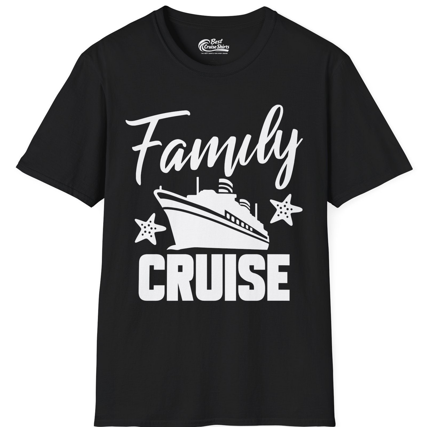 Family Cruise Shirt T-Shirt – Black – Best Cruise Shirts