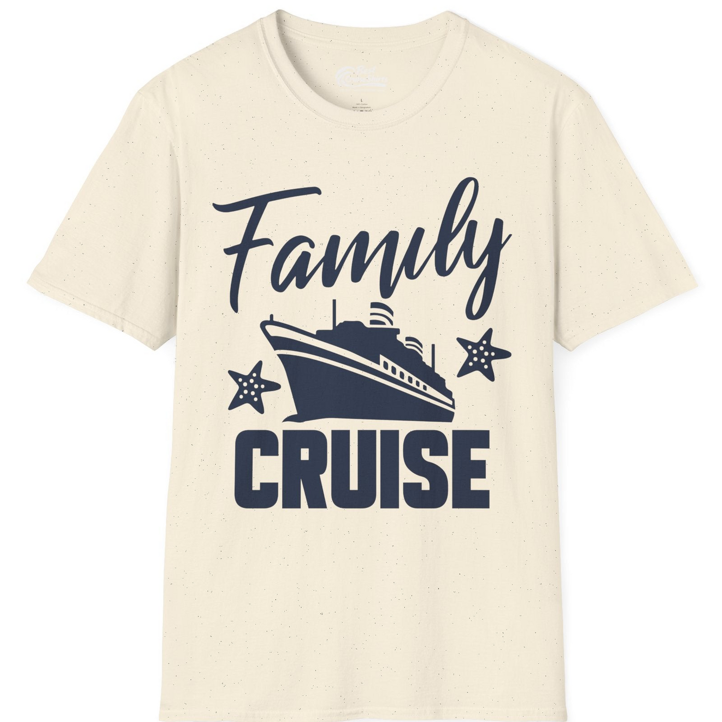Family Cruise Shirt T-Shirt – Natural – Best Cruise Shirts