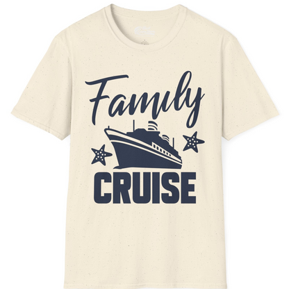 Family Cruise Shirt T-Shirt – Natural – Best Cruise Shirts
