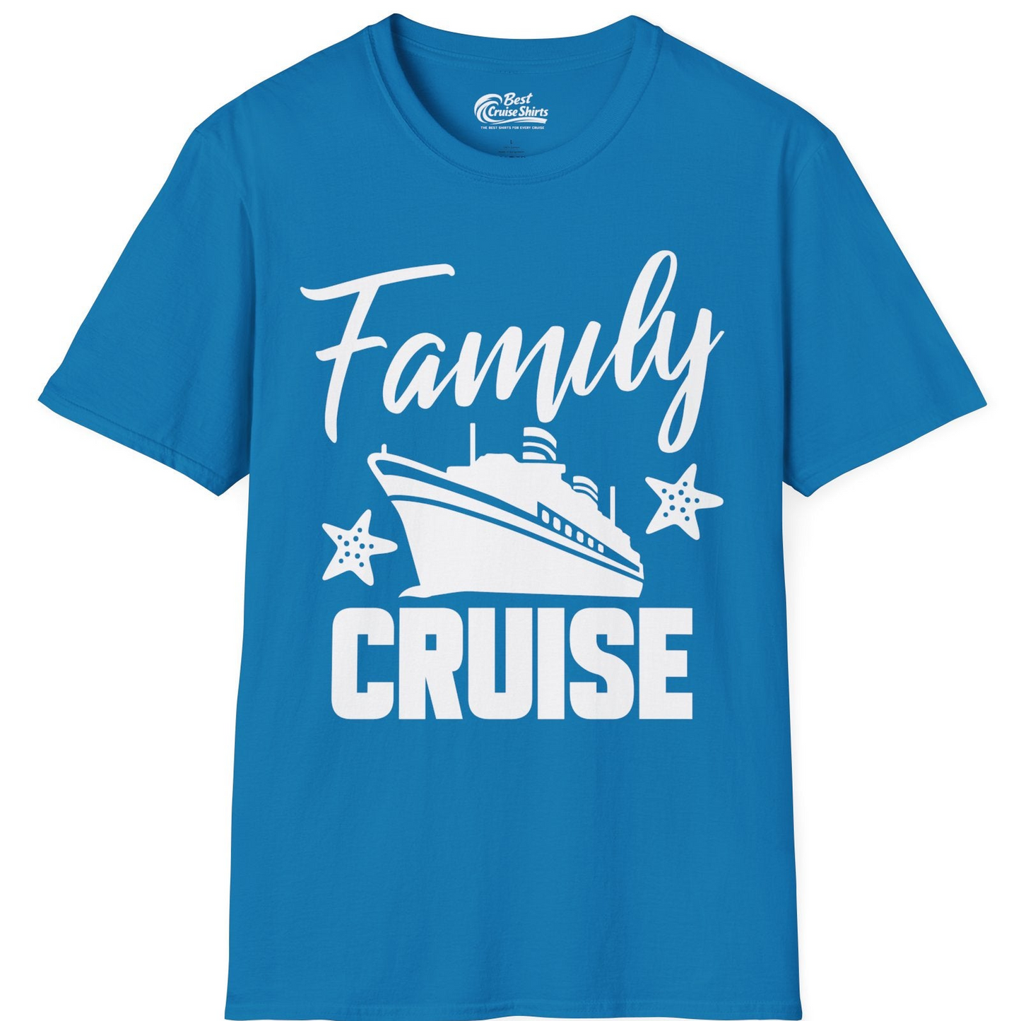 Family Cruise Shirt T-Shirt – Sapphire – Best Cruise Shirts