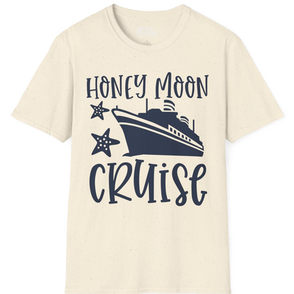 Honeymoon Cruise Shirt T-Shirt – Natural – Best Cruise Shirts