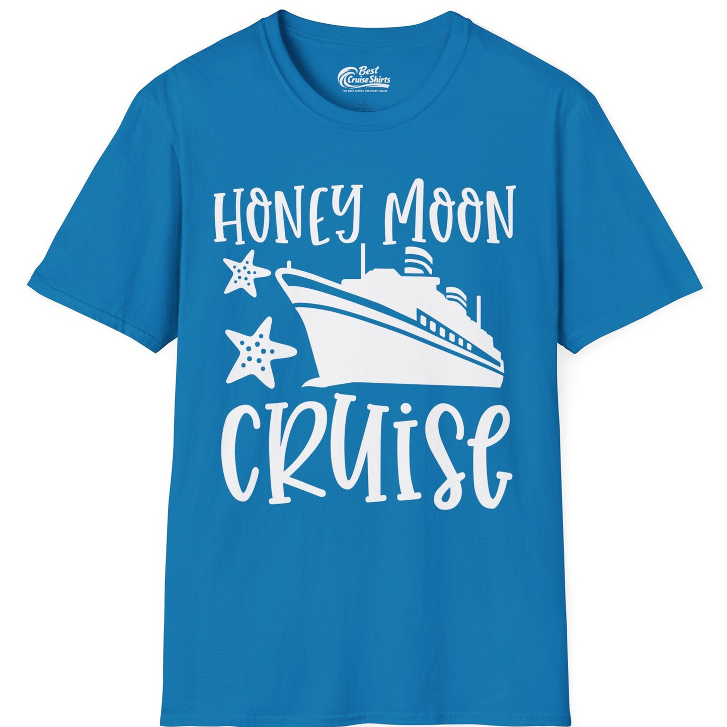 Honeymoon Cruise Shirt T-Shirt – Sapphire – Best Cruise Shirts