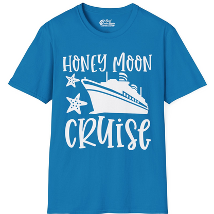 Honeymoon Cruise Shirt T-Shirt – Sapphire – Best Cruise Shirts