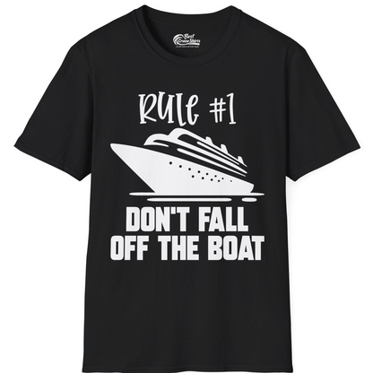 Rule Number One Cruise Shirt T-Shirt – Black – Best Cruise Shirts