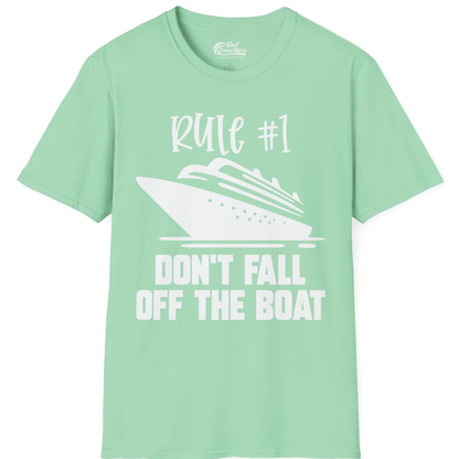 Rule Number One Cruise Shirt T-Shirt – Mint Green – Best Cruise Shirts
