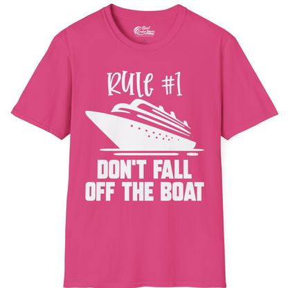 Rule Number One Cruise Shirt T-Shirt – Heliconia – Best Cruise Shirts