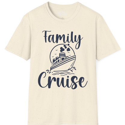 Family Cruise Shirt T-Shirt – Natural – Best Cruise Shirts