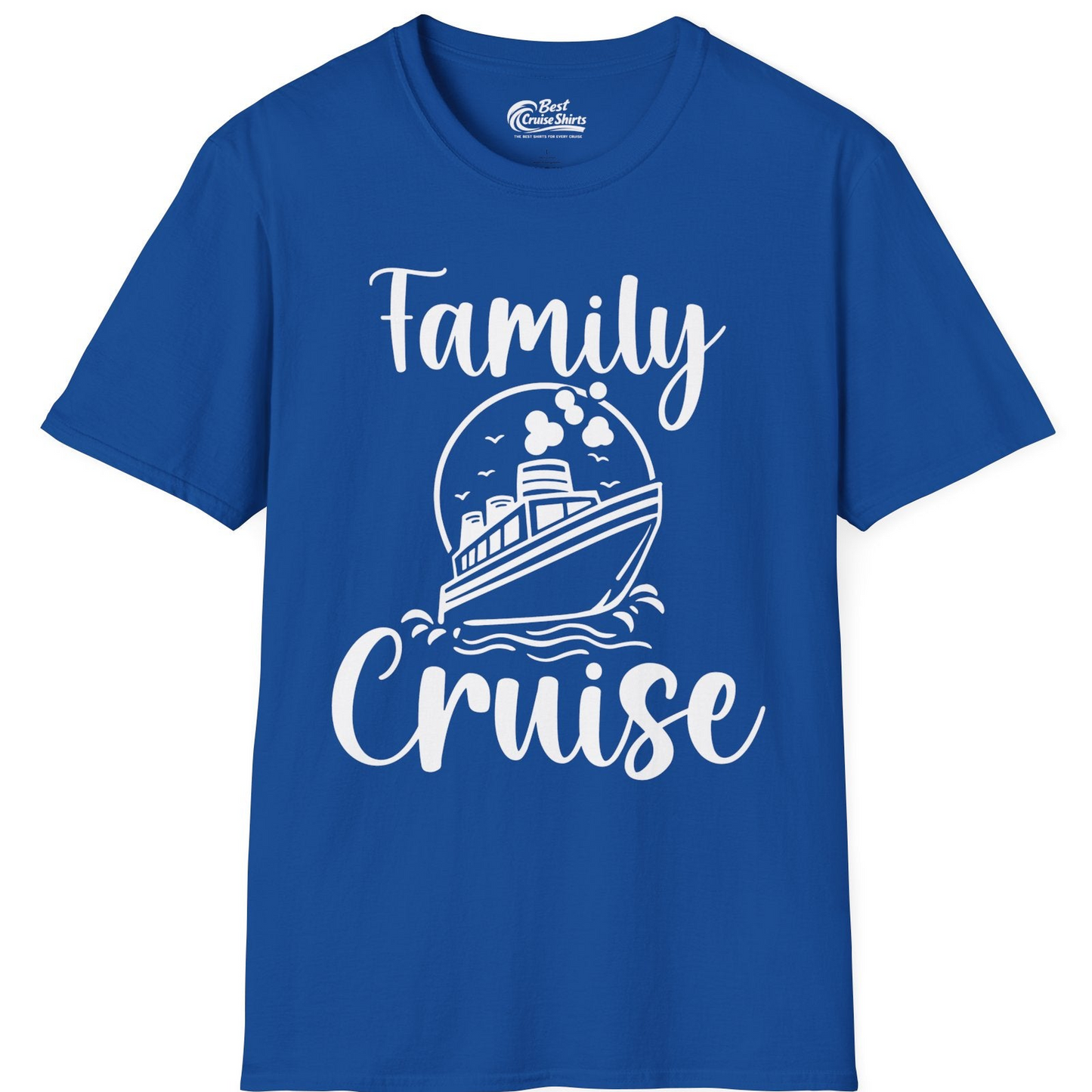 Family Cruise Shirt T-Shirt – Royal – Best Cruise Shirts