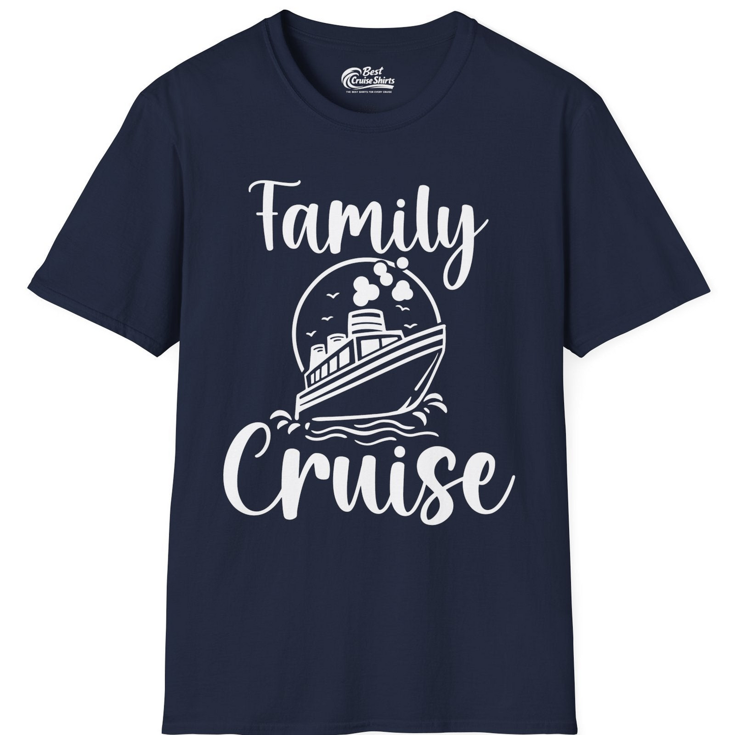 Family Cruise Shirt T-Shirt – Navy – Best Cruise Shirts