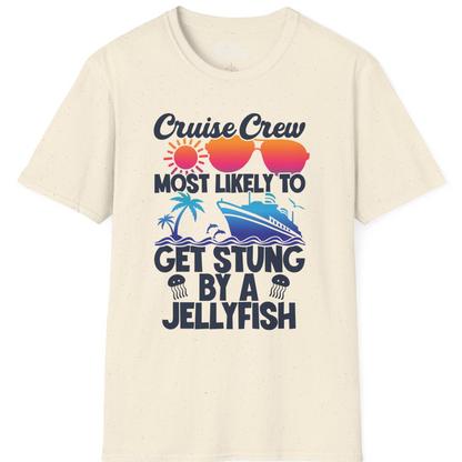 Cruise Crew Shirt T-Shirt – Natural – Best Cruise Shirts