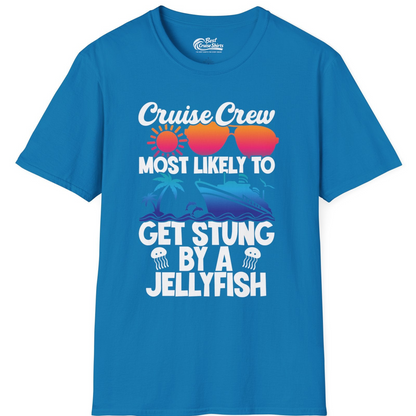 Cruise Crew Shirt T-Shirt – Sapphire – Best Cruise Shirts