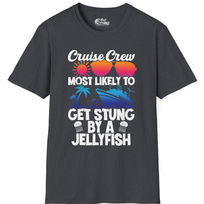 Cruise Crew Shirt T-Shirt – Dark Heather Grey – Best Cruise Shirts