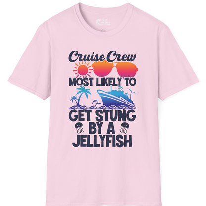 Cruise Crew Shirt T-Shirt – Light Pink – Best Cruise Shirts