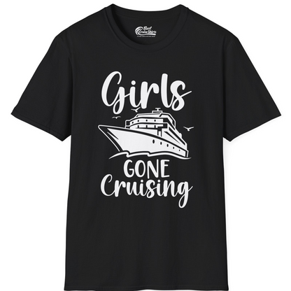 Girls Gone Cruising Group Cruise Shirt T-Shirt – Black – Best Cruise Shirts