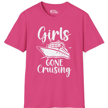 Girls Gone Cruising Group Cruise Shirt T-Shirt – Heliconia – Best Cruise Shirts