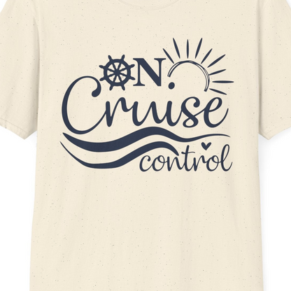 On Cruise Control Shirt T-Shirt – Natural – Best Cruise Shirts Close Up