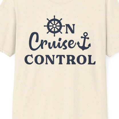 On Cruise Control Shirt T-Shirt – Natural – Best Cruise Shirts Close Up