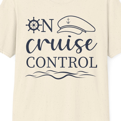 On Cruise Control Shirt T-Shirt – Natural – Best Cruise Shirts Close Up