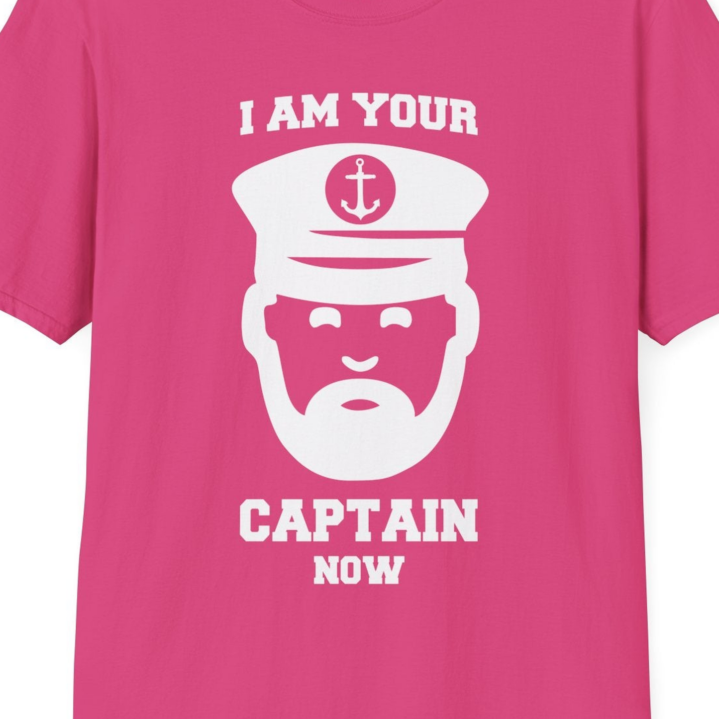 Funny Captain Shirt T-Shirt – Heliconia – Best Cruise Shirts Close Up