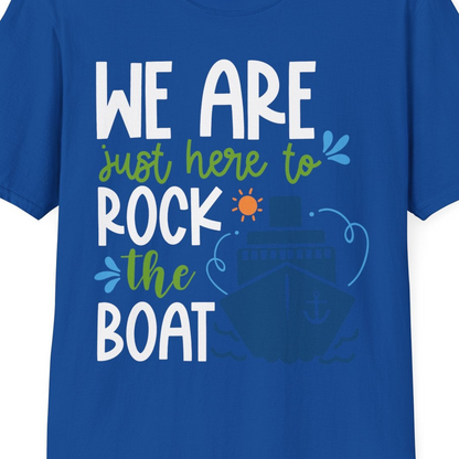 Funny Cruise Shirt T-Shirt – Royal – Best Cruise Shirts Close Up