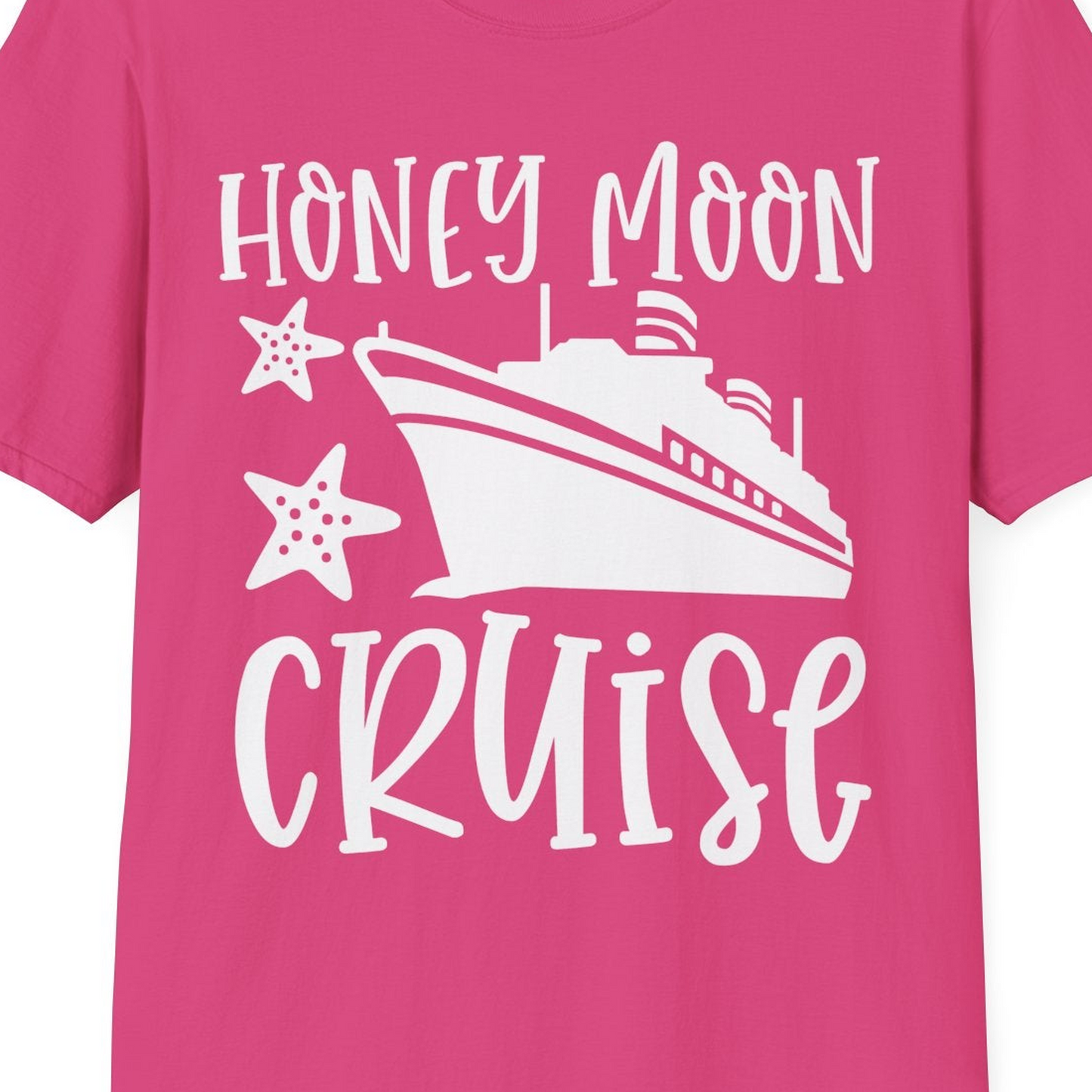 Honeymoon Cruise Shirt T-Shirt – Heliconia – Best Cruise Shirts Close Up