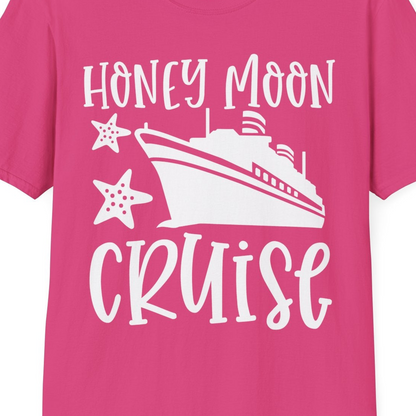 Honeymoon Cruise Shirt T-Shirt – Heliconia – Best Cruise Shirts Close Up